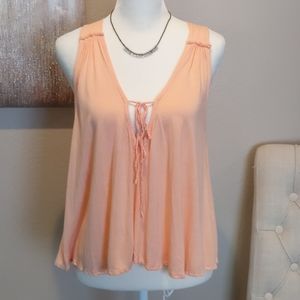 Flowy v-neck top